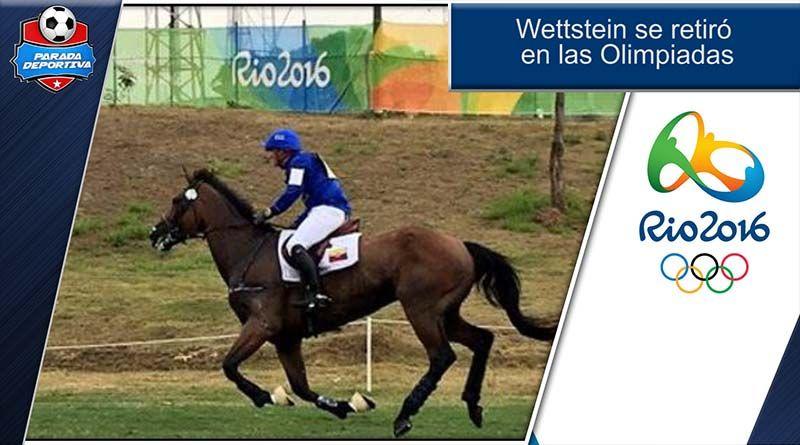 Imagen de la noticia: Wettstein abandonó las Olimpiadas de Río 2016