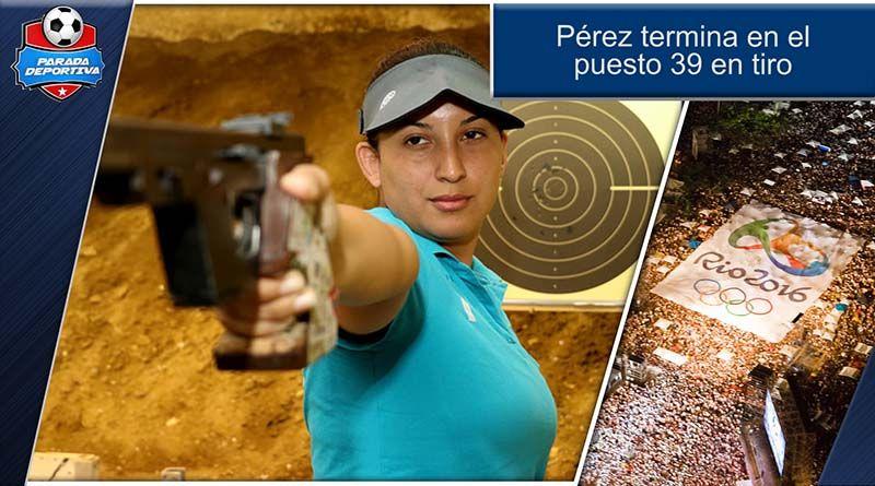 JJOO: Pérez alcanzó el puesto 39