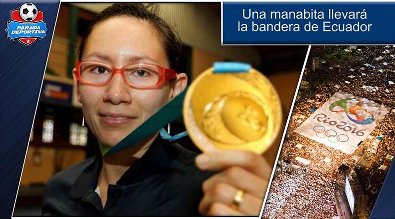 Imagen de la noticia: JJOO: Una manabita llevará la bandera de Ecuador