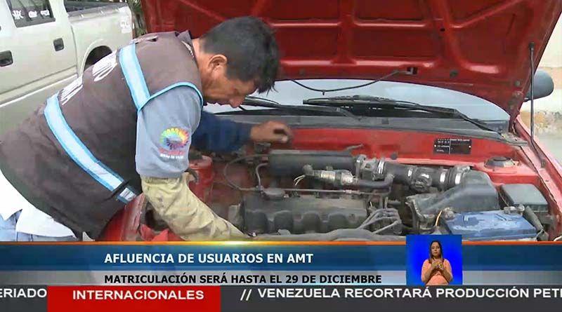 Imagen de la noticia: Culmina el plazo para la matriculación vehicular