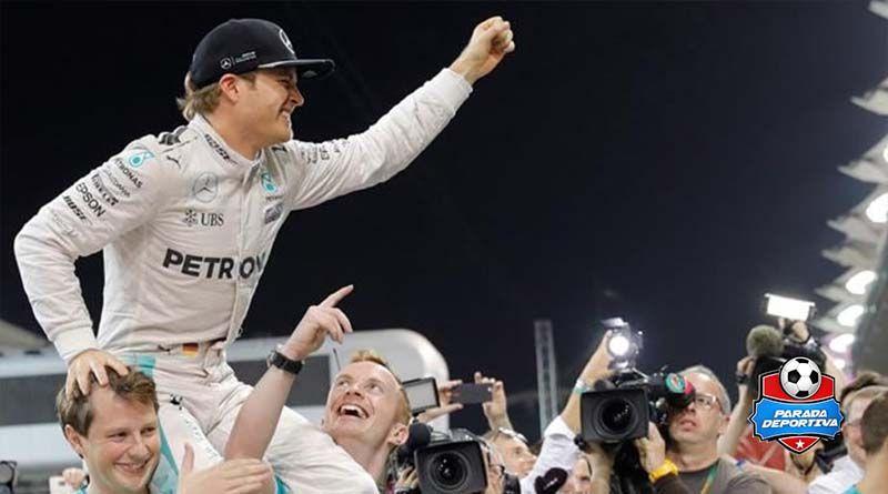 Nico Rosberg se despidió de la F1 como campeón mundial