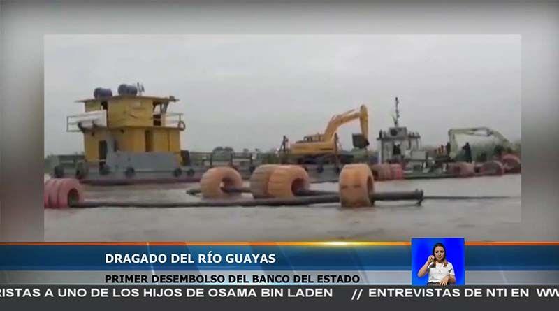 Imagen de la noticia: Contrato para dragado del río Guayas se firmará el 12 de enero