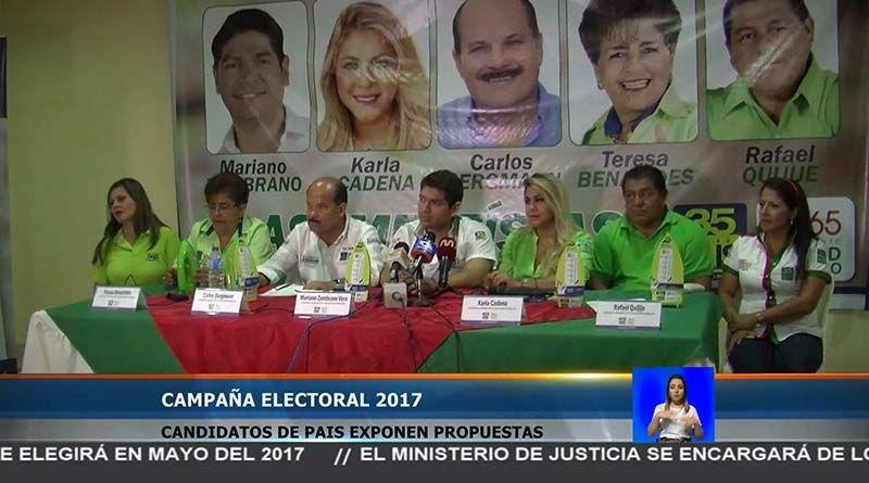 Imagen de la noticia: Manabí: Candidatos a la Asamblea por PAIS – UP expusieron sus propuestas