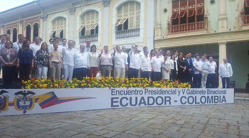 Imagen de la noticia: Presidentes de Ecuador y Colombia se reunieron en Guayaquil