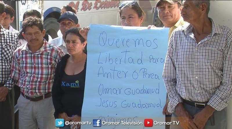 Imagen de la noticia: Agricultores de 24 de Mayo y Paján defienden a sospechosos de extorsión