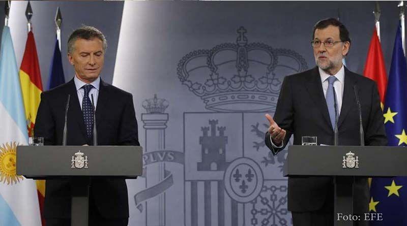 Imagen de la noticia: Macri y Rajoy hablaron sobre Venezuela después de su reunión en Madrid