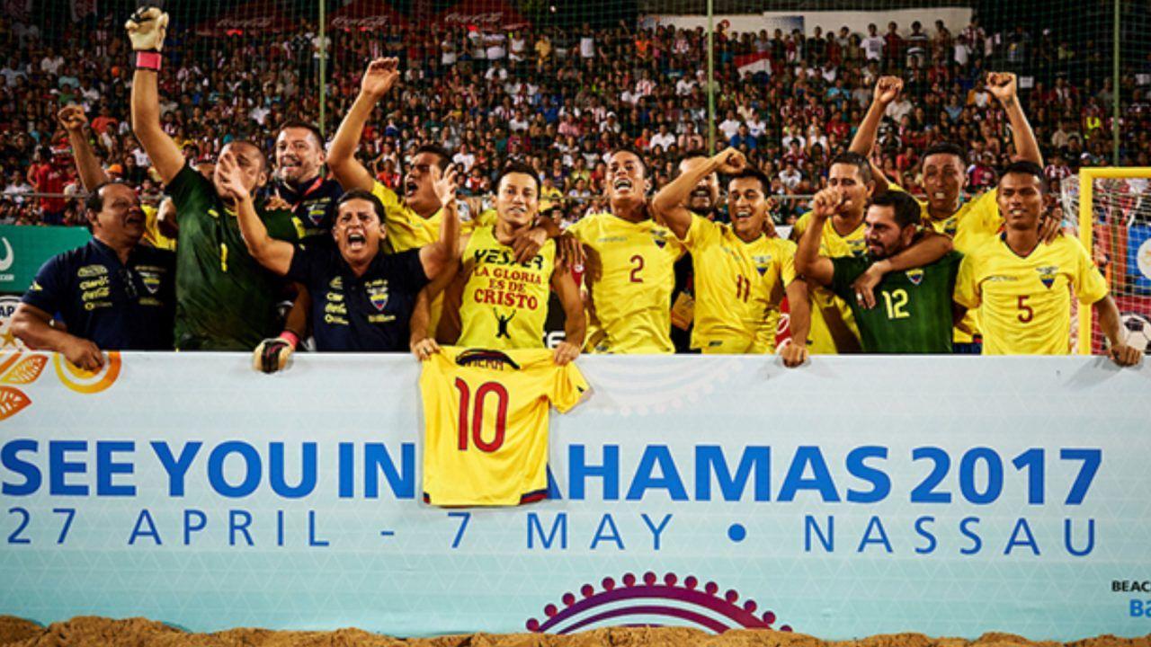 Ecuador alcanza su primer Mundial de fútbol playa