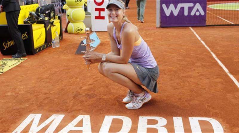 Sharapova jugará en el Abierto de Madrid