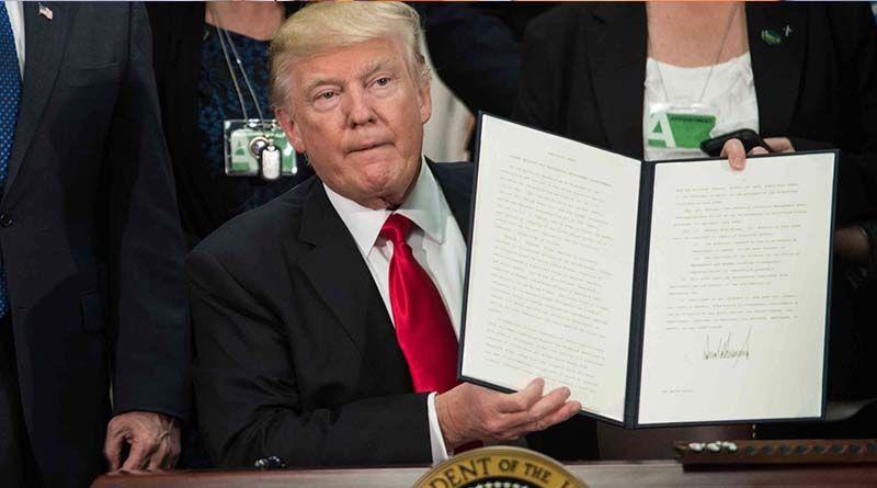 Imagen de la noticia: Trump asigna presupuesto para construcción de muro en la frontera con México