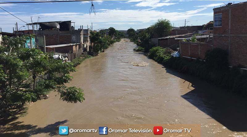 Imagen de la noticia: Crecida del río Manta afectó a tres barrios