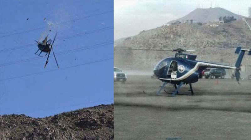 Imagen de la noticia: Captan dramática caída de helicóptero que realizaba rescate