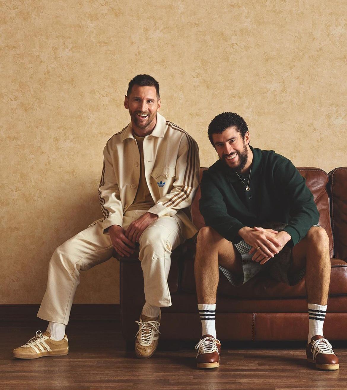 Imagen de la noticia: Bad Bunny y Lionel Messi se unen en colaboración con Adidas