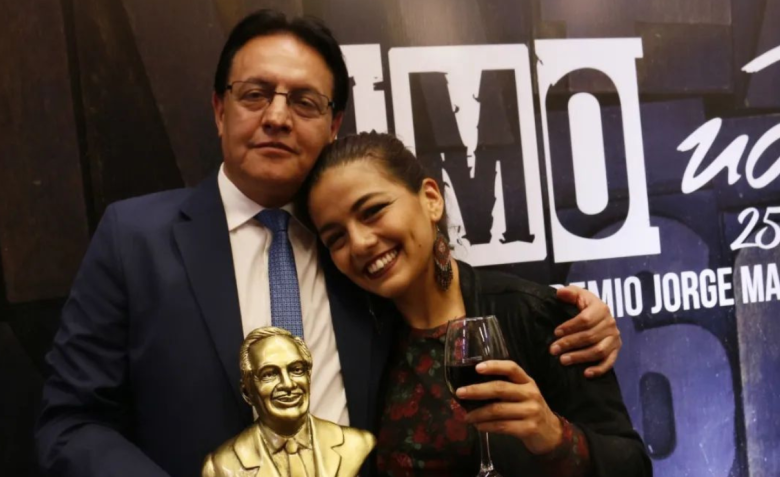 Imagen de la noticia: Hija de Fernando Villavicencio acusa a La Posta de poseer información vinculada al narcotráfico