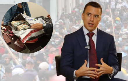 Imagen de la noticia: Daniel Noboa revela que USD 2 millones fueron incautados en aeropuerto de Quito y los relaciona con las protestas contra su Gobierno