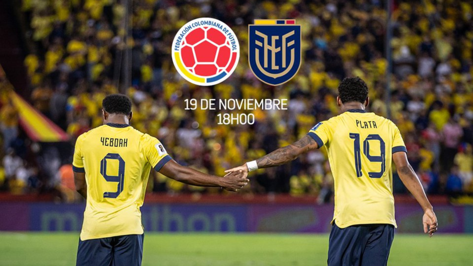 Colombia vs Ecuador: a qué hora y dónde ver el partido