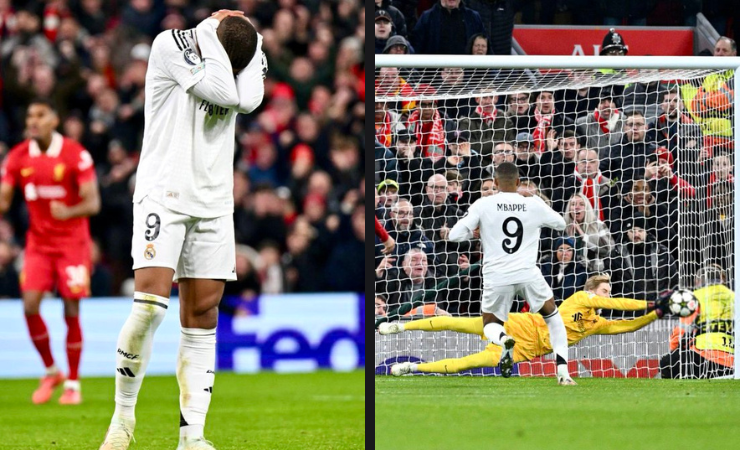 Imagen de la noticia: Real Madrid hundido en Champions: Mbappé erró un penal