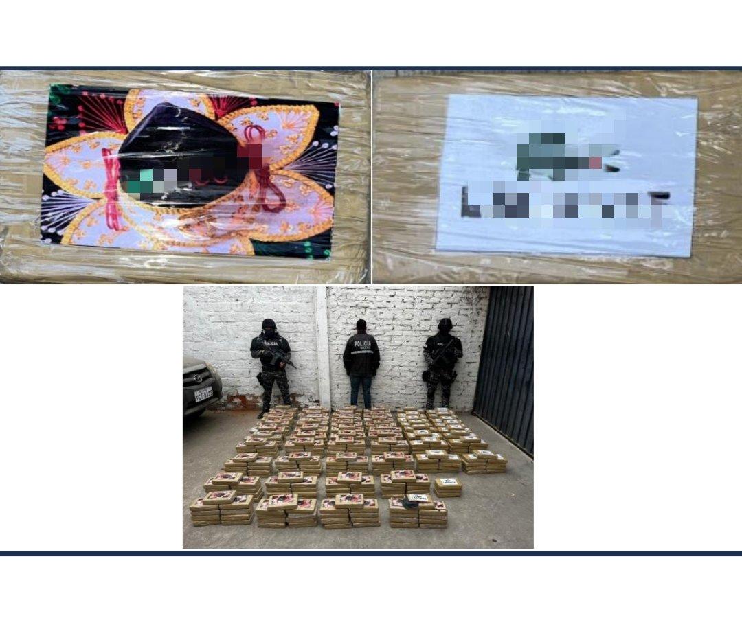 Imagen de la noticia: Decomisan media tonelada de droga en un vehículo en Manta