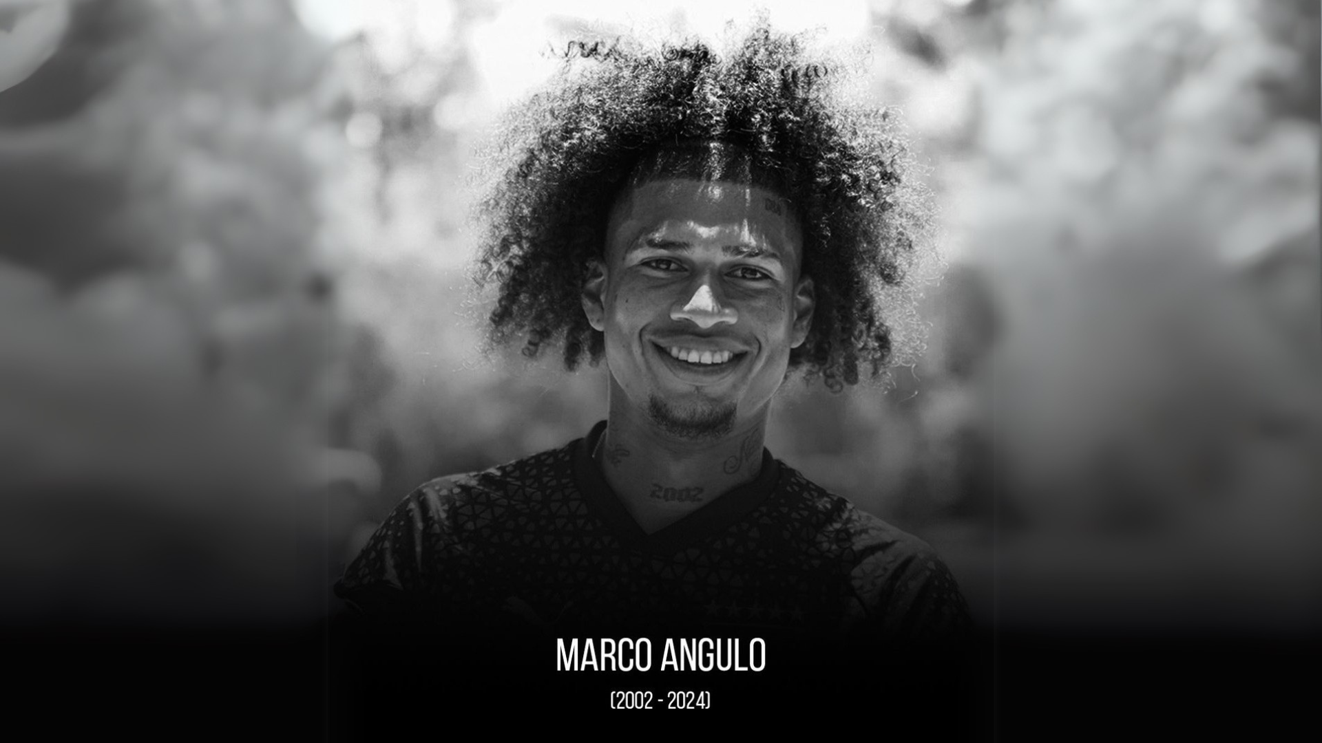 Falleció el futbolista Marco Angulo, tras su accidente en octubre
