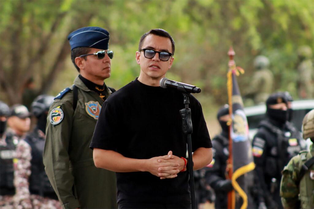 Imagen de la noticia: Daniel Noboa propone eliminar a los presos de atención prioritaria
