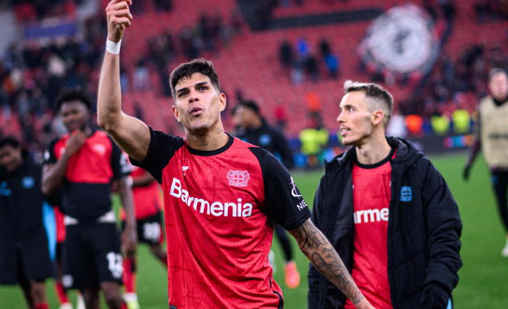 Imagen de la noticia: El Leverkusen de Hincapié a un paso de la clasificación a 8vos en Champions