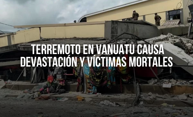 Imagen de la noticia: Así fue el terremoto de magnitud 7,3 en Vanuatu que dejó al menos 14 muertos y cientos de heridos