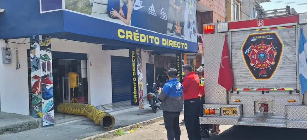 Imagen de la noticia: Generador eléctrico genera intoxicación en local de Manta