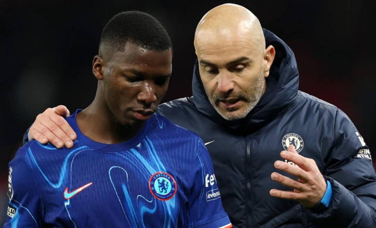 Imagen de la noticia: Moisés MVP: Elegido jugador del partido ante Brentford