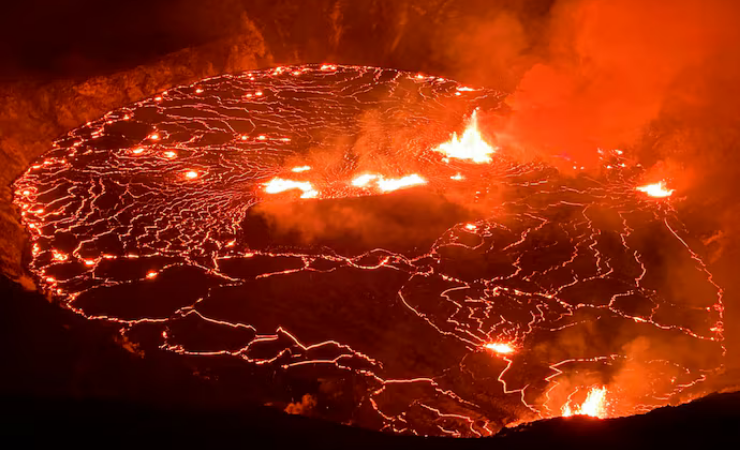 Imagen de la noticia: (VIDEO) Impresionante erupción del volcán Kilauea en Hawaii 