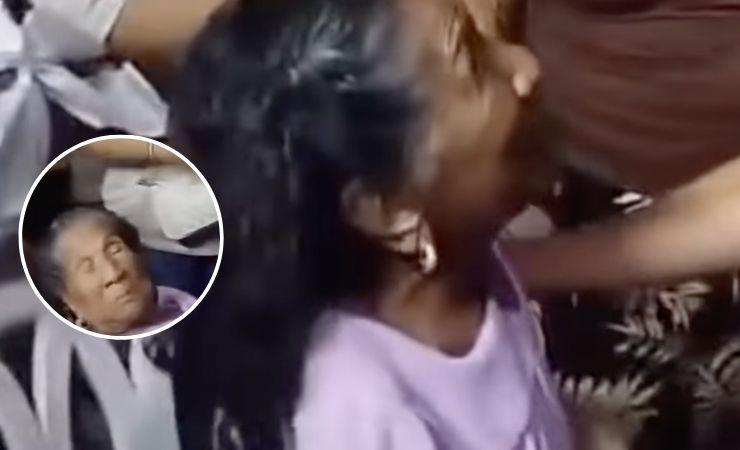 Imagen de la noticia: Bromita: Abuela finge desmayarse en su cumpleaños