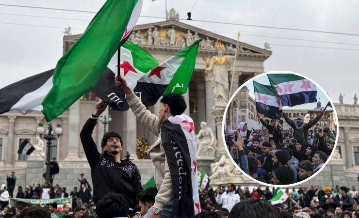 Imagen de la noticia: Siria celebra la caída del régimen de Bashar al-Assad