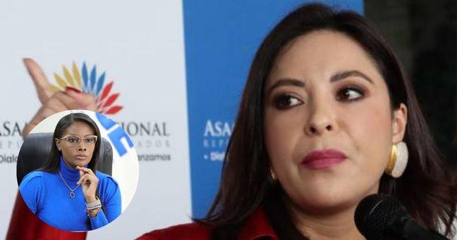 Imagen de la noticia: Pamela Aguirre arremete contra fiscal general, Diana Salazar