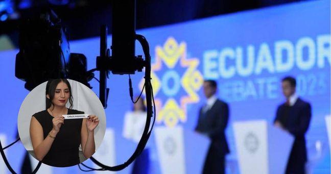 Imagen de la noticia: Debate presidencial Ecuador 2025: González y Noboa no coincidirán