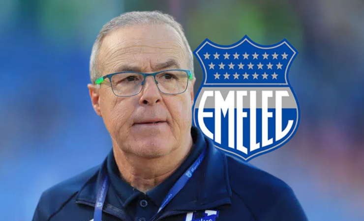 Jorge Célico dirigió su primera práctica como nuevo entrenador de Emelec