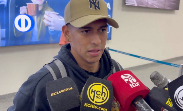 Xavier Arreaga arribó a Guayaquil y firmará por dos años con Barcelona SC