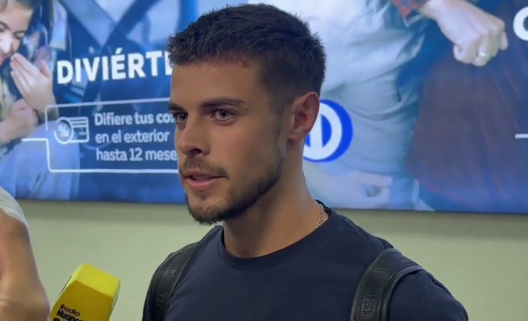 Joaquín Valiente arribó a Guayaquil: Nuevo jugador de Barcelona SC