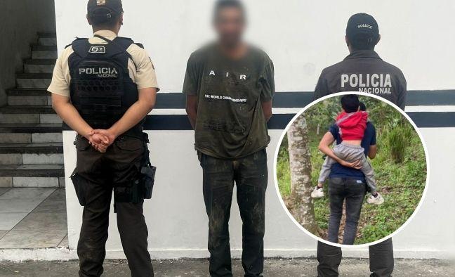 Imagen de la noticia: Policía Nacional rescata a niño de 6 años de edad secuestrado en Quito