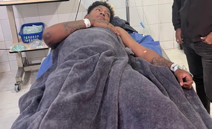Imagen de la noticia: El estado de salud del futbolista Richard Mina tras ser herido por una bala