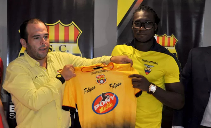 Imagen de la noticia: Felipe Caicedo es nuevo fichaje de Barcelona SC para la temporada 2025