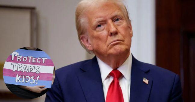 Trump prohíbe tratamientos de cambio de género para menores en Estados Unidos
