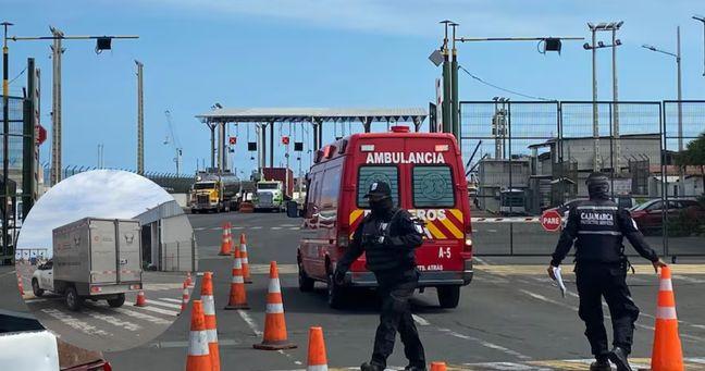 Imagen de la noticia: Un muerto y herido llegaron al Puerto de Manta tras ataque armado en altamar