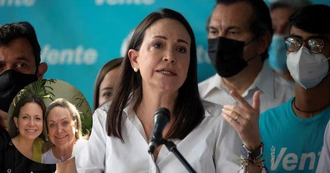 Imagen de la noticia: Corina Machado denuncia que rodearon la casa de su madre en Venezuela