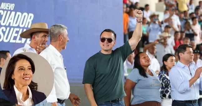 Imagen de la noticia: Daniel Noboa encarga una vez más la Presidencia para hacer campaña electoral: ¿Hasta cuándo?