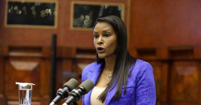 Diana Salazar denuncia el impacto del crimen organizado en su última rendición de cuentas