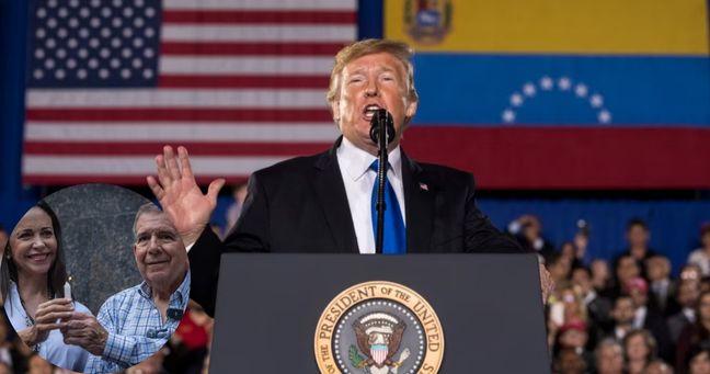 Imagen de la noticia: El Gobierno de Trump reconoce a Edmundo González Urrutia como «presidente legítimo» de Venezuela