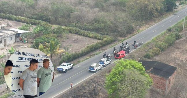 Imagen de la noticia: Cuatro detenidos tras operativo por robo de vehículo en Montecristi, Manabí