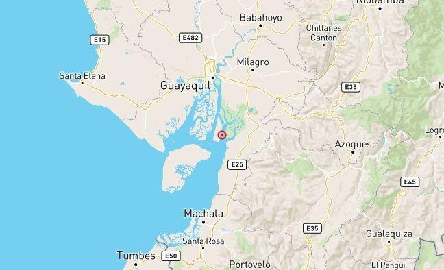 Imagen de la noticia: Temblor sacude Naranjal, Guayas, tras la jornada electoral