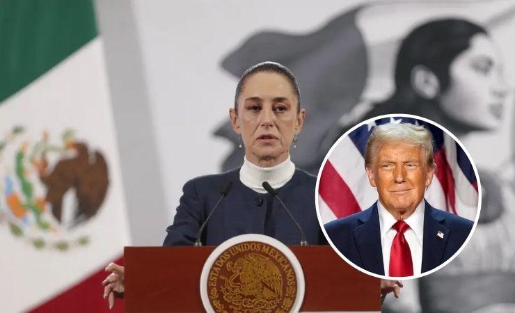 Imagen de la noticia: México y EE.UU. suspenden aranceles tras llamada entre Sheinbaum y Trump