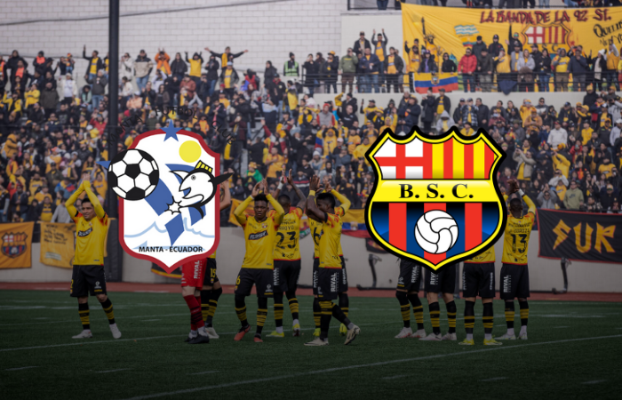 Imagen de la noticia: Manta vs Barcelona SC se enfrentan este 14 de febrero en San Valentín