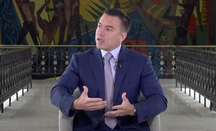 Imagen de la noticia: Daniel Noboa: «Capturamos un objetivo de alto valor de Los Lobos, relacionado con miembros de la Revolución Ciudadana»