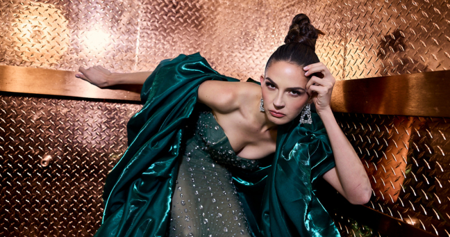 Imagen de la noticia: La ecuatoriana Daphne Currat triunfa en las pasarelas del new york fashion week